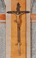 Croix de procession : Christ en croix (n°2)