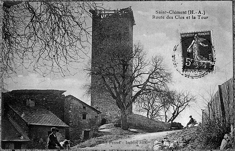 donjon dit Tour de Saint-Clément ou Tour Sarrazine