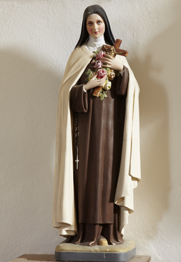 Statue (demi-nature) : sainte Thérèse de Lisieux