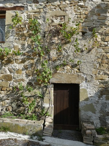 Bâtiment du logis. Elévation sud, partie est.