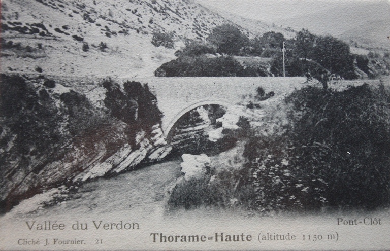 ponts du Pays Asses, Verdon, Vaïre, Var