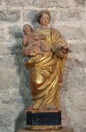 Statue (petite nature) : Vierge à l'Enfant (N°1)
