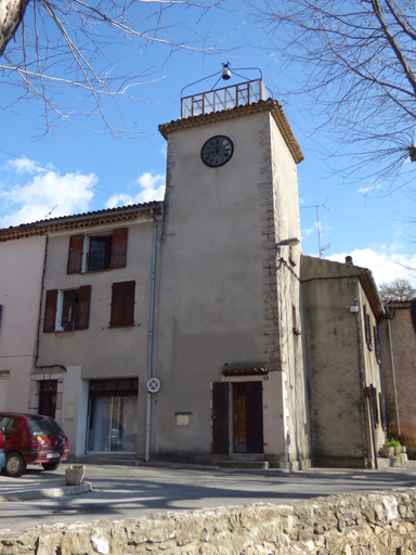 beffroi, horloge publique dite campanile, actuellement maison