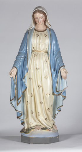 statue (petite nature) : Immaculée Conception