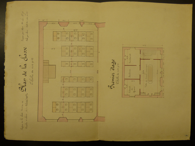 mairie-école, actuellement école