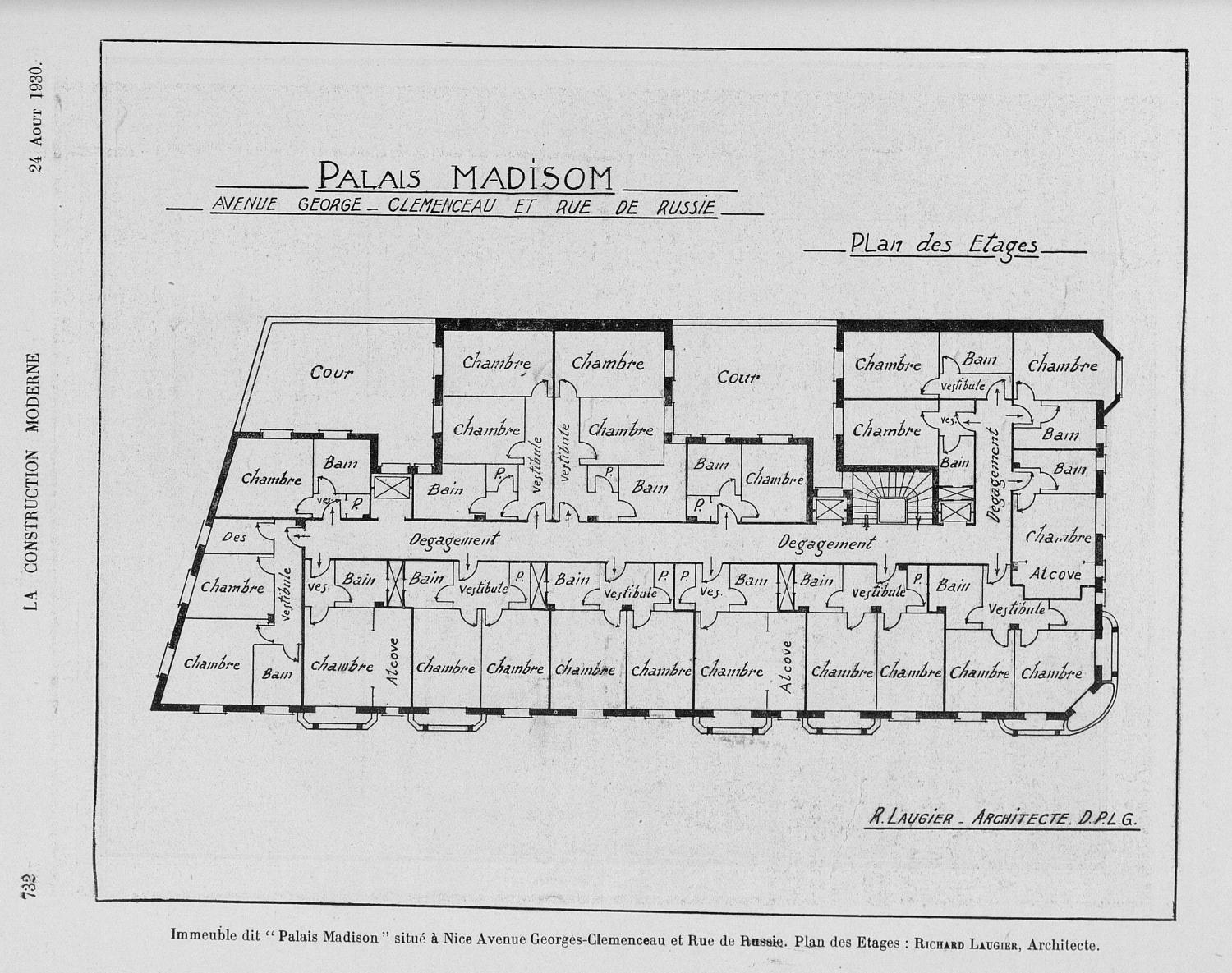 immeuble dit Palais Madison