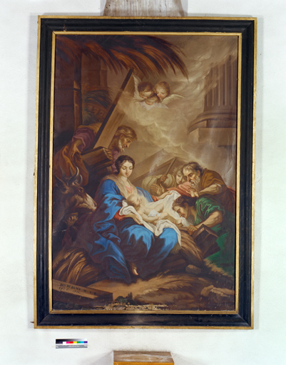 tableau : Adoration des bergers