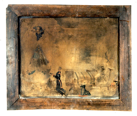 ex-voto, tableau : Demande de guérison d'un homme, Pietro Philiberto Rubyni