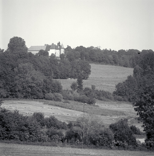 Vue de situation prise du nord-ouest.