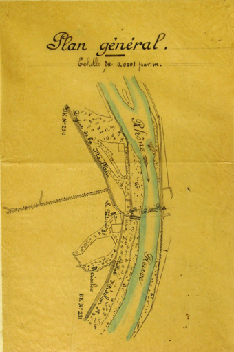 bac à traille de l'Île d'Oiselet ou de l'Oiselet