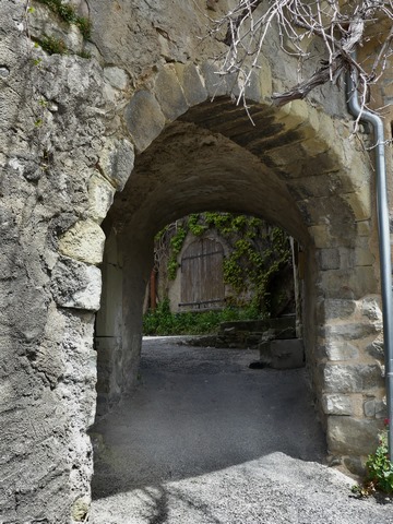 Passage couvert de la rue du Corps de Garde, vue prise de l'ouest