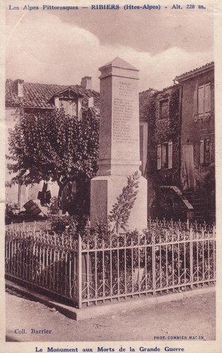 monument aux morts de la guerre de 1914-1918