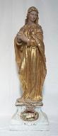 statue-reliquaire (demi-nature) : Vierge