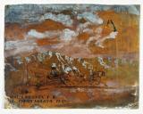 ex-voto, tableau : Homme renversé par un chariot