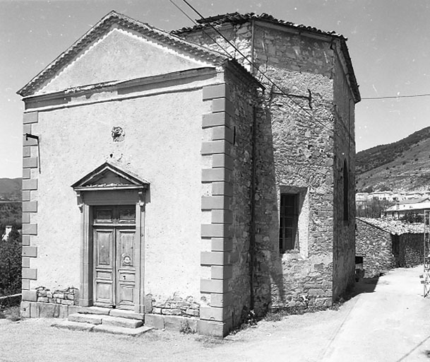 Façade sud. Angle sud-est (1982).