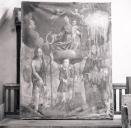 tableau : La Vierge et l'Enfant,saint Mammès,saint Jean Baptiste et un autre saint