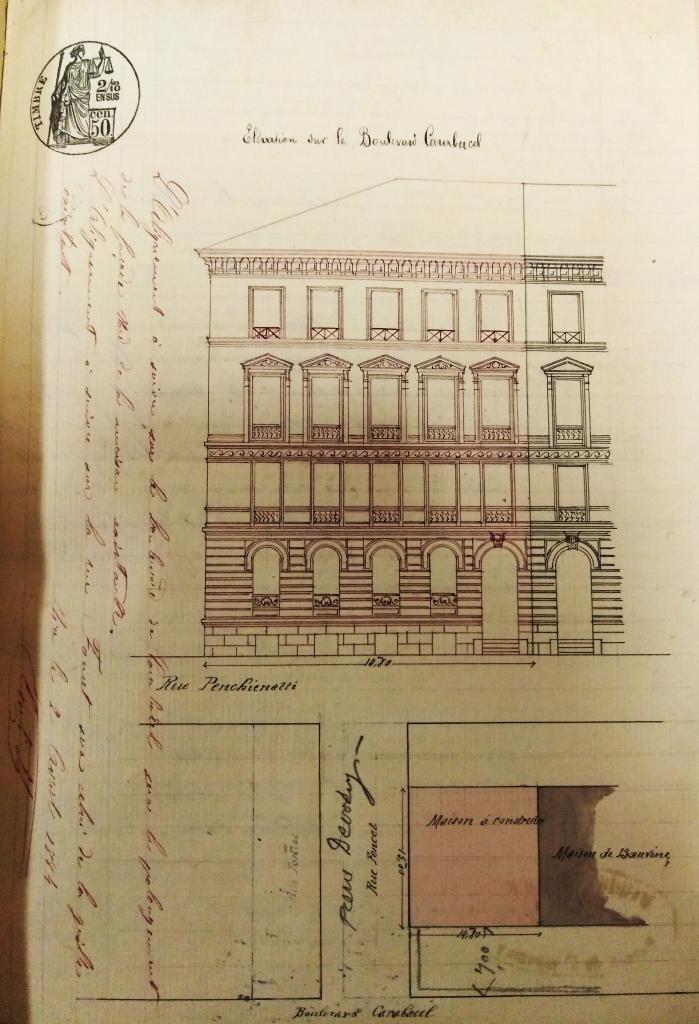 immeuble jumelé dit Palais Michel ou Villa Michel et Palais Lorenzi