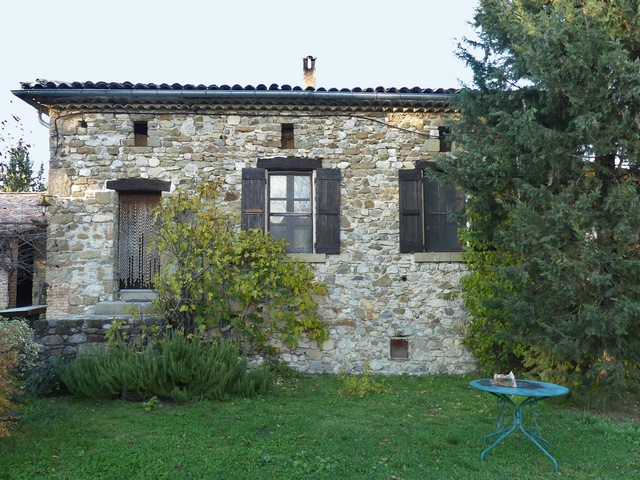 Bâtiment du logis, partie ouest. Elévation sud.
