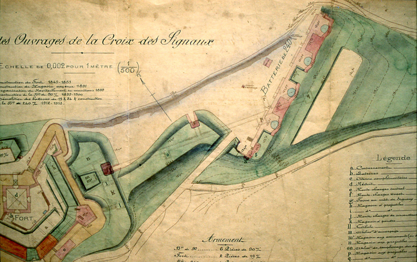 ouvrage fortifié : batterie de la Croix des Signaux