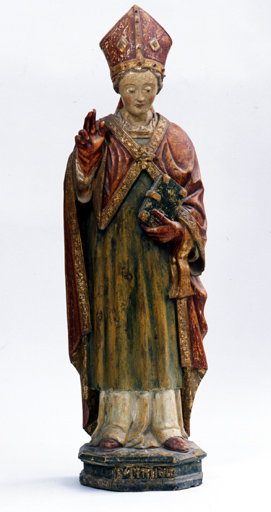 statue (petite nature) : Saint Claude