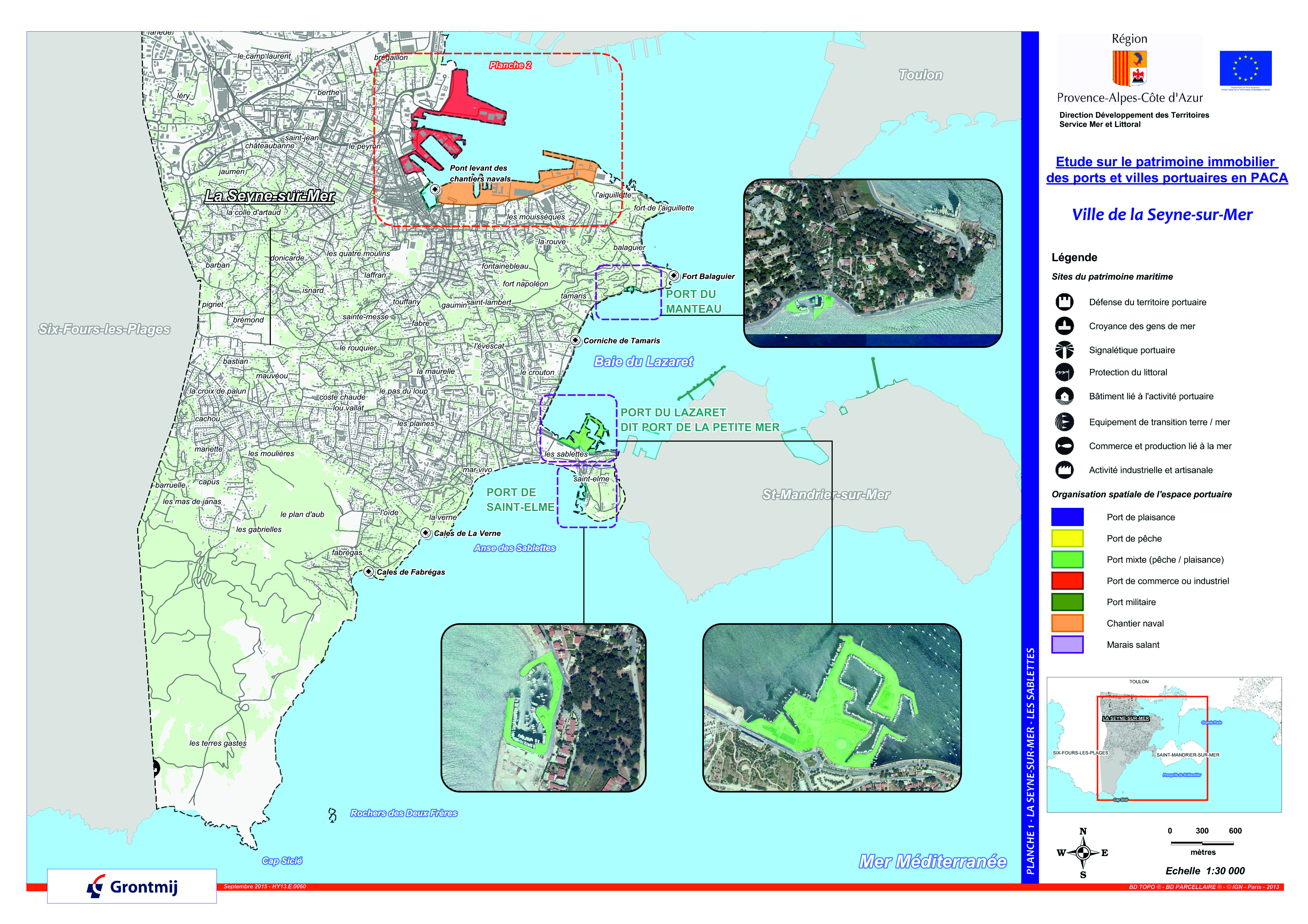 Ports et aménagements portuaires de la commune de La Seyne-sur-Mer