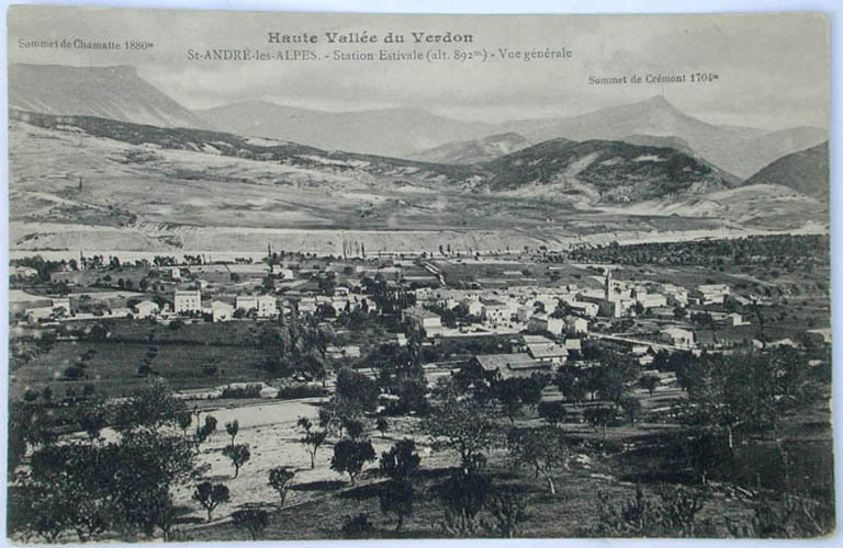 Village de Saint-André-les-Alpes