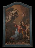 Tableau, cadre : Agonie du Christ au Jardin des Oliviers