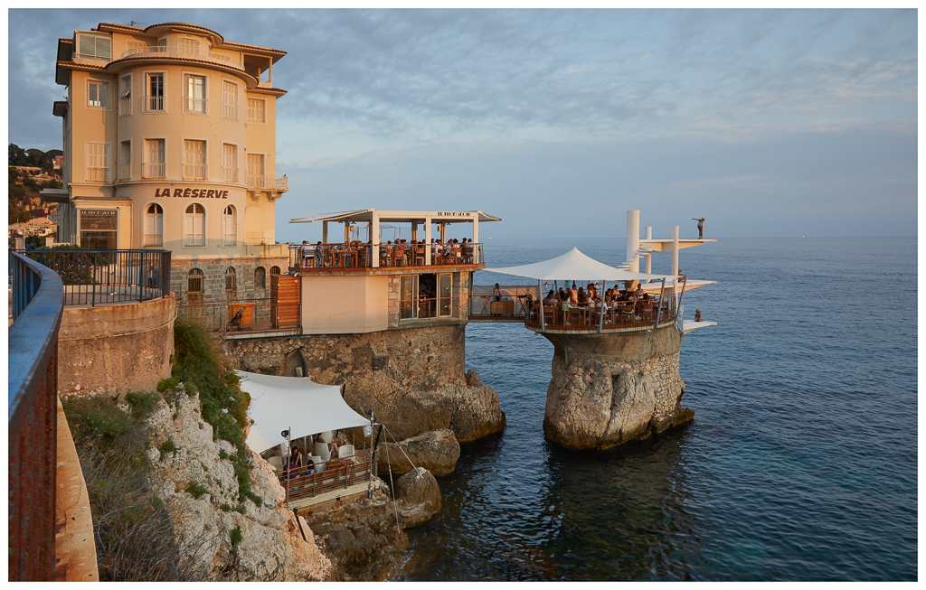 restaurant dit La Réserve, ou Roc Beach