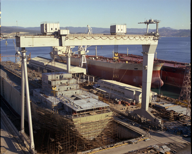 bassin de radoub dit grande forme de construction