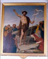 tableau : La prédication de saint Jean Baptiste