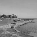 Beaulieu-sur-Mer, digue du port des Fourmis en 1967.