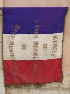 drapeau du cercle de l'Union Républicaine de Brue-Auriac (Var)
