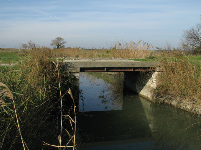 ponceau de chemin dit pont des Courlis