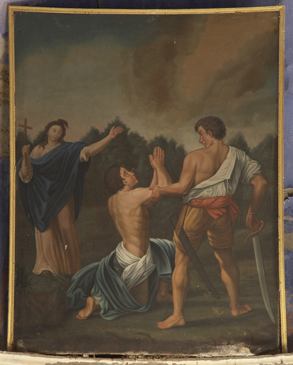 tableau : Martyre de saint Symphorien