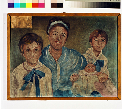 ex-voto, tableau : Famille reconnaissante