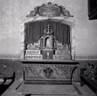 autel, 2 gradins d'autel, tabernacle, exposition