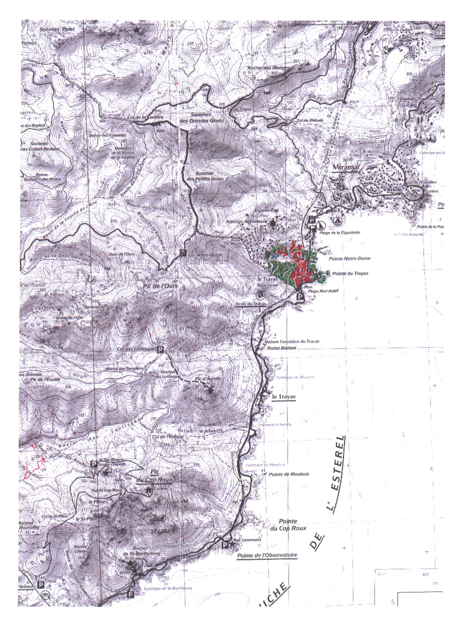 présentation de l'aire d'étude de Saint-Raphaël