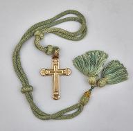Croix pectorale reliquaire de dom Guéranger, cordon