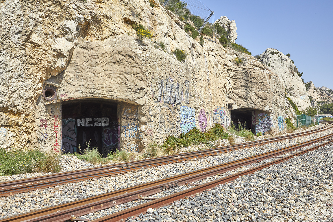 Façade et embrasure des 1ere et 2eme casemate