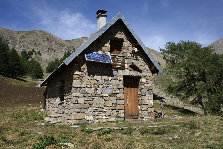 Nouvelle cabane du Vallonet (Allos).