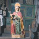ensemble de 2 statues : Saint Jean, Sainte Marie-Madeleine