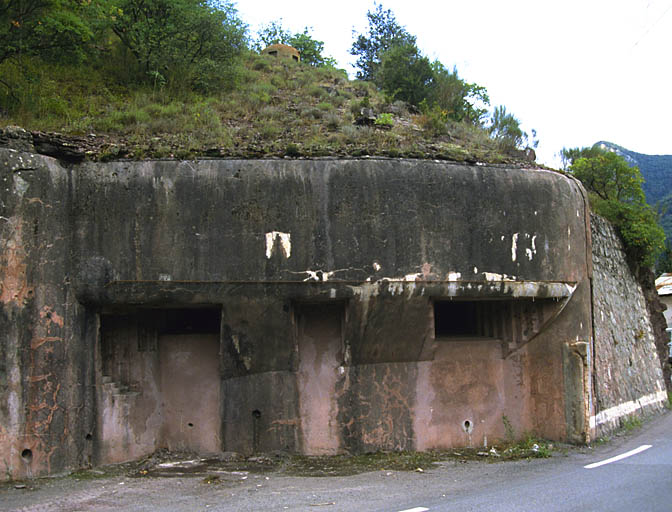 ouvrage d'infanterie dit ouvrage de Fressinea, secteur fortifié des Alpes-Maritimes