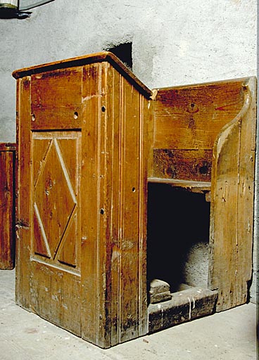 prie-Dieu à armoire et pupitre