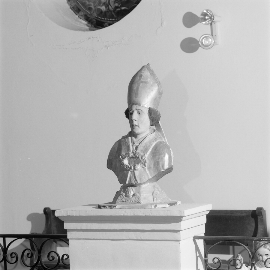buste-reliquaire : saint évêque
