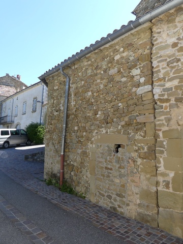 Elévation ouest.