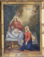 Tableau : Mort de saint Joseph