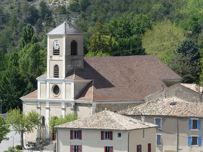 Vue de situation depuis le sud-est.