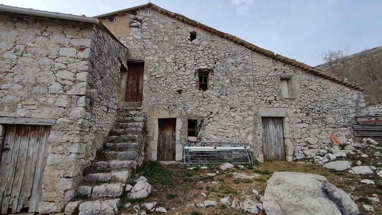 Bâtiments 1 et 2, élévation est. 