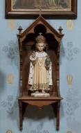 Niche et statue (statuette) : Enfant Jésus de Prague