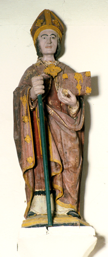 statue (petite nature) : Saint Marcellin